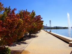 deserted promenade