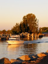 heading to sea