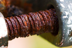 rust and water